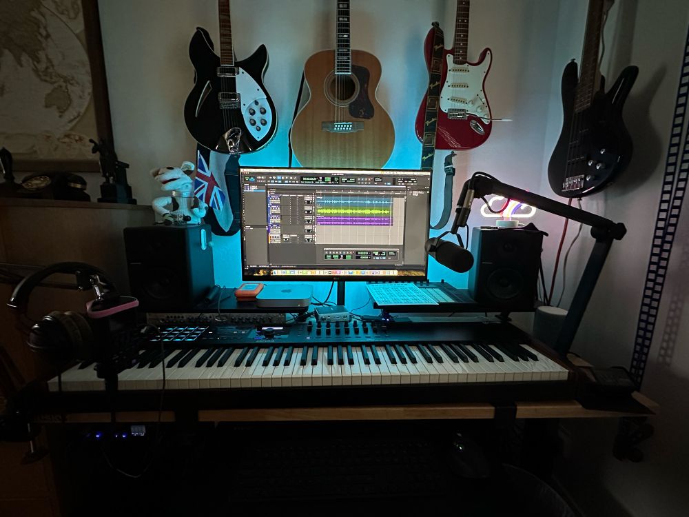 My music workstation. 