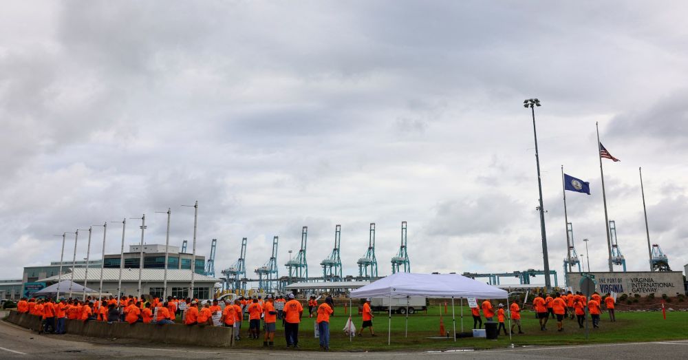 US port workers and operators reach deal to end East Coast strike immediately