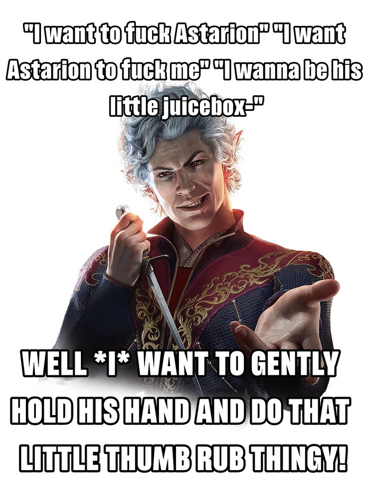 AStarion meme involving holding hands.