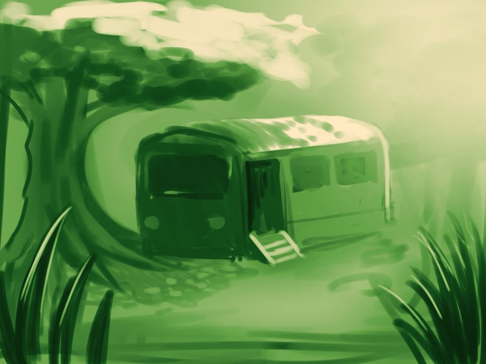 家で映画見ながら描いてた落書きだが気に入っている