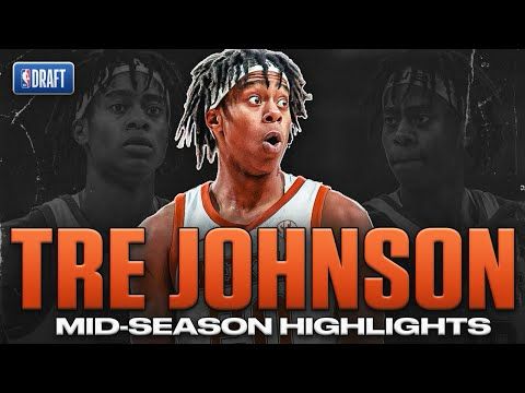 Tre Johnson Mid-Season Highlights | 2025 NBA Draft