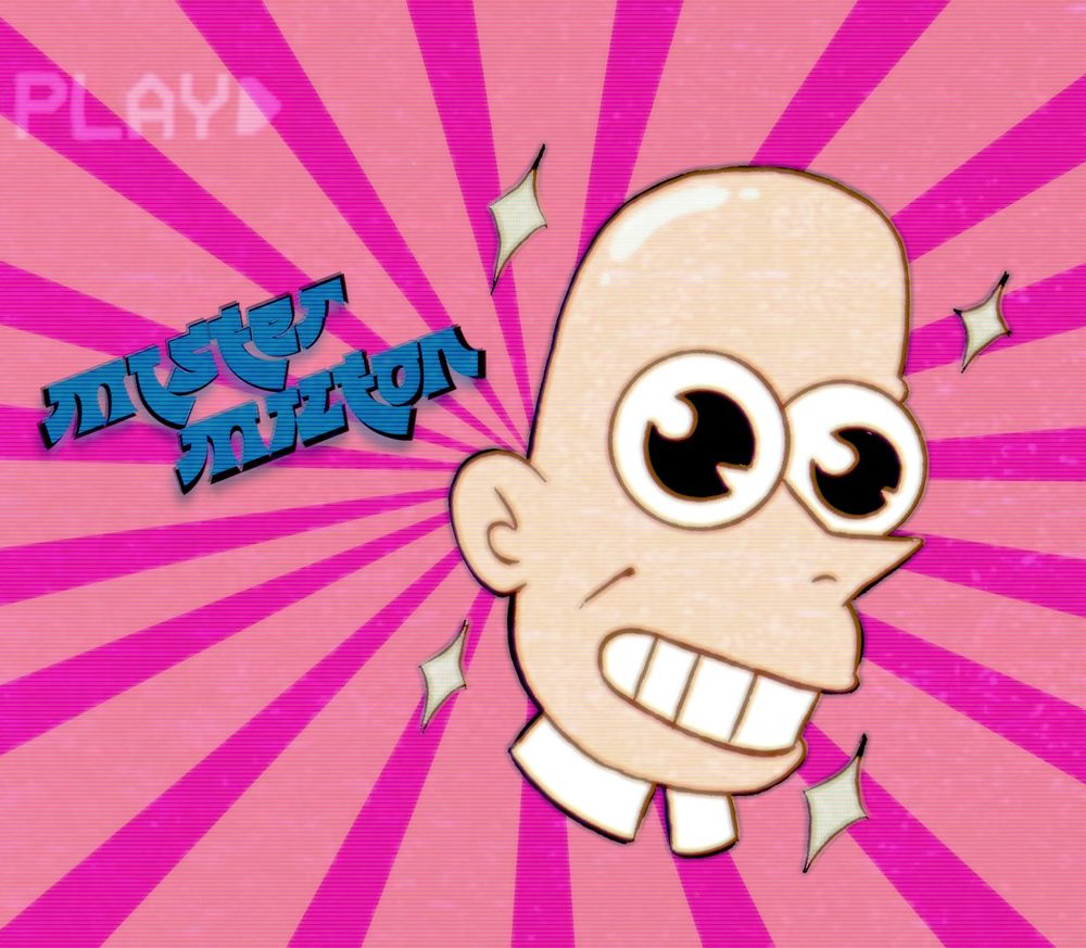A parody of the Mister Sparkle ad from the Simpsons, featuring my character from Pizza Time, city councilor Michael Milton in place of Mister Sparkle. There is a degraded VHS effect over the image to appeal to aging millennials. 