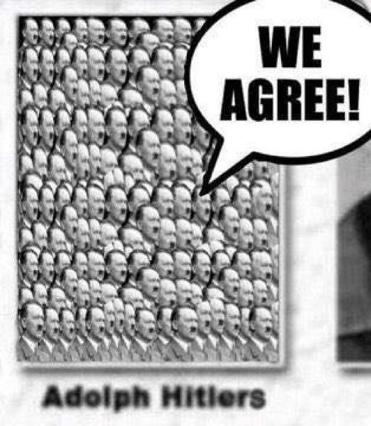 adolf hitlers we agree