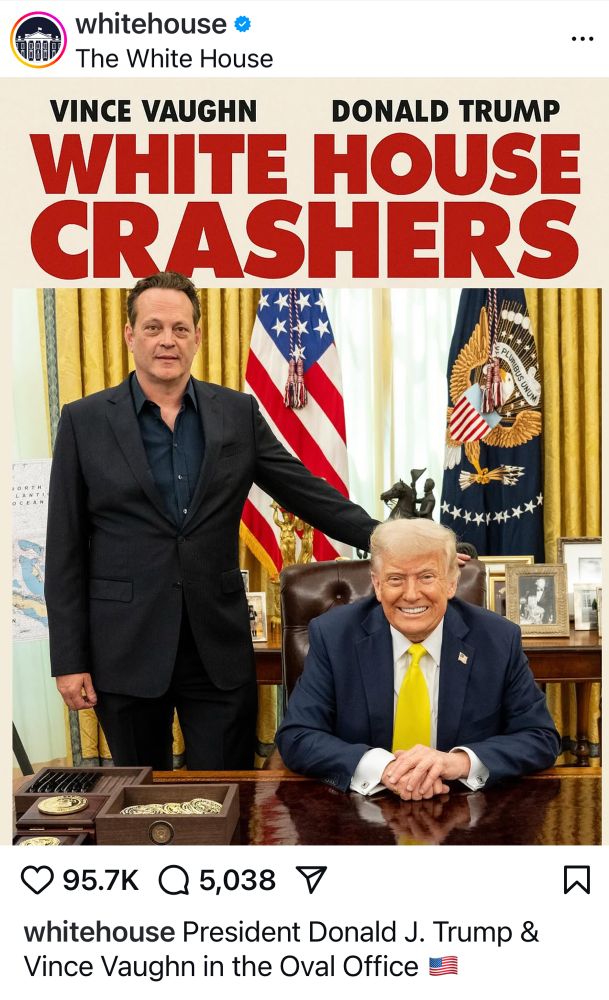 Actor Vince Vaughn poses with a convicted sex offender 