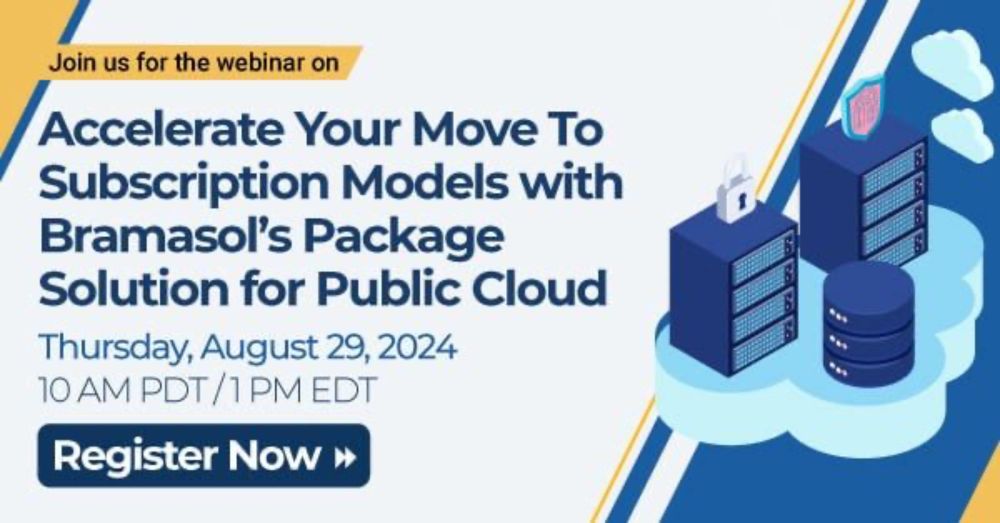 Patrick Maroney on LinkedIn: Webinar: Accelerate Your Move To Subscription Models with Bramasol’s…