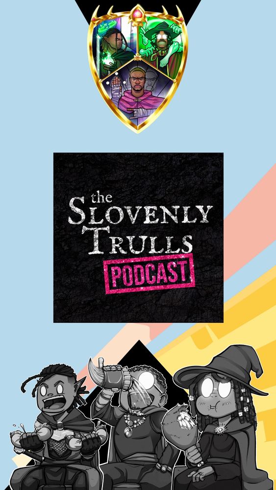 Roll for Persuasion, a monthly live show hosted in partnership between The Slovenly Trulls podcast and Runedocks.