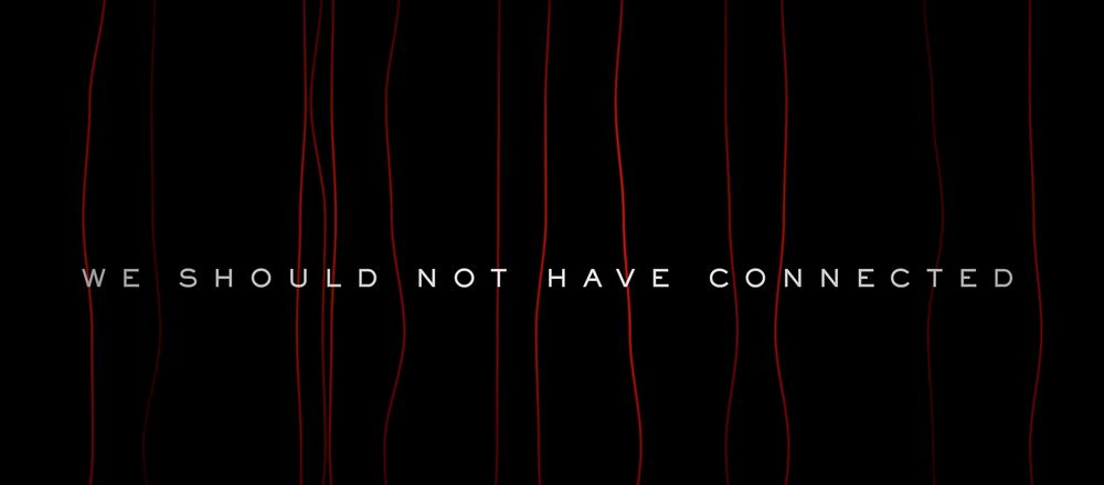 still from a Death Stranding 2 trailer : "WE SHOULD NOT HAVE CONNECTED"