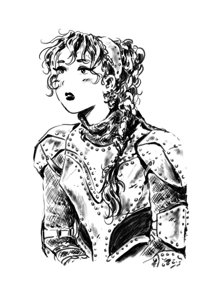 study of a Chappell Roan pic, wearing her armor on stage for the MTV awards in 2024