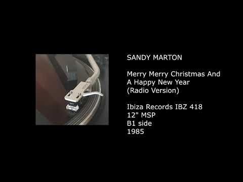 SANDY MARTON - Merry Merry Christmas And A Happy New Year (Radio Version) - 1985