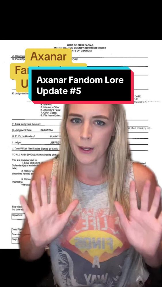 It’s been a while, but here’s update 5 of my [ #startrek #fanfilm ] #axanar #fandom lore - animal rescue drama + a writ of fieri facias from #cbs #paramount … #trektok #trekkie #axanartok 