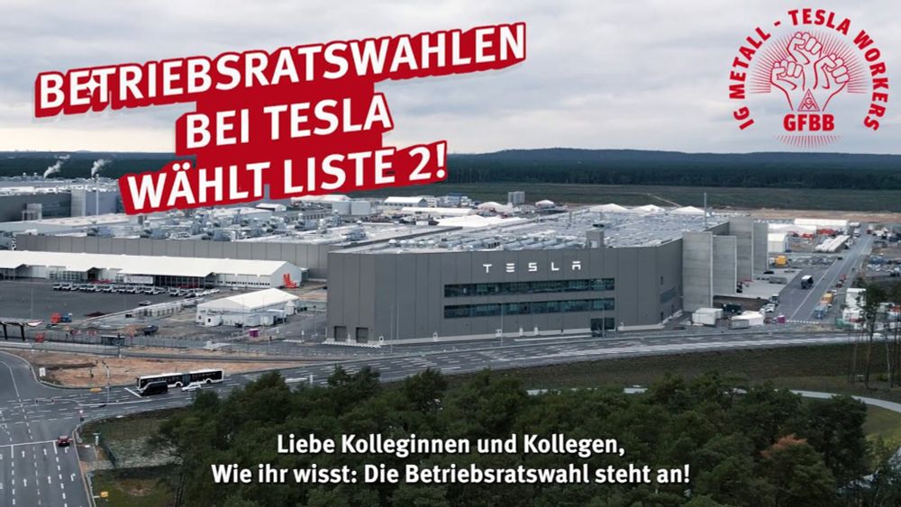 WIR sind Liste 2 (DEU): IG Metall – Tesla Workers GFBB