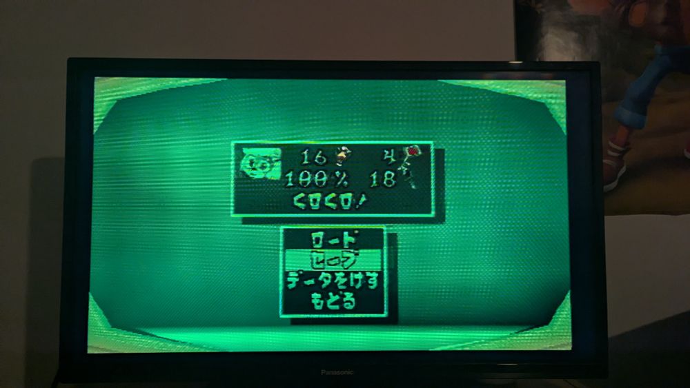 Crash Team Racing save screen showing 100% completion