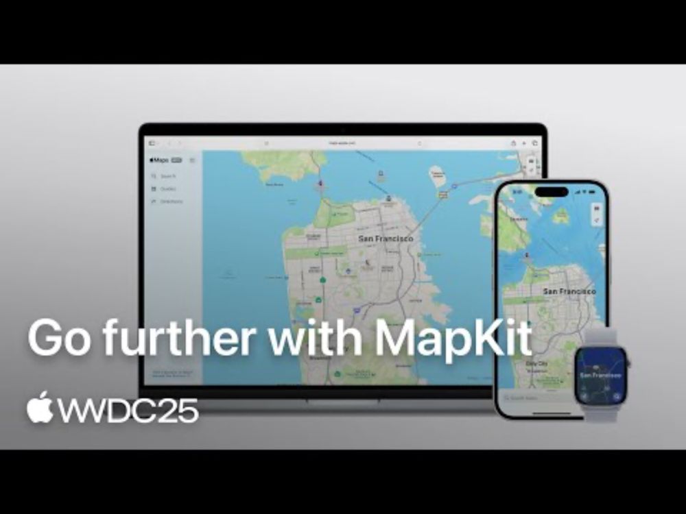 WWDC25: Go further with MapKit | Apple