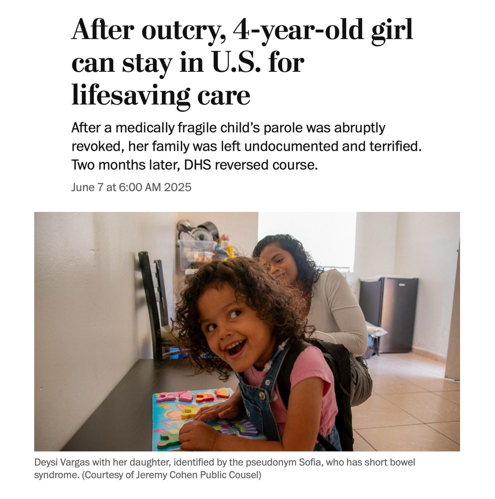 Deysi Vargas with her daughter, identified by the pseudonym Sofia, who has short bowel syndrome. (Courtesy of Jeremy Cohen Public Cousel)