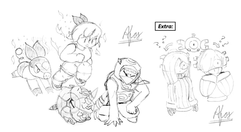 After a tough battle, Bacon activated her Blaze ability and managed to defeat Roxie's Whirlipede, earning the Toxic Badge once and for all!

(Oh yeah, and I also caught a Magnemite earlier, I still haven't decided on the name and design.)