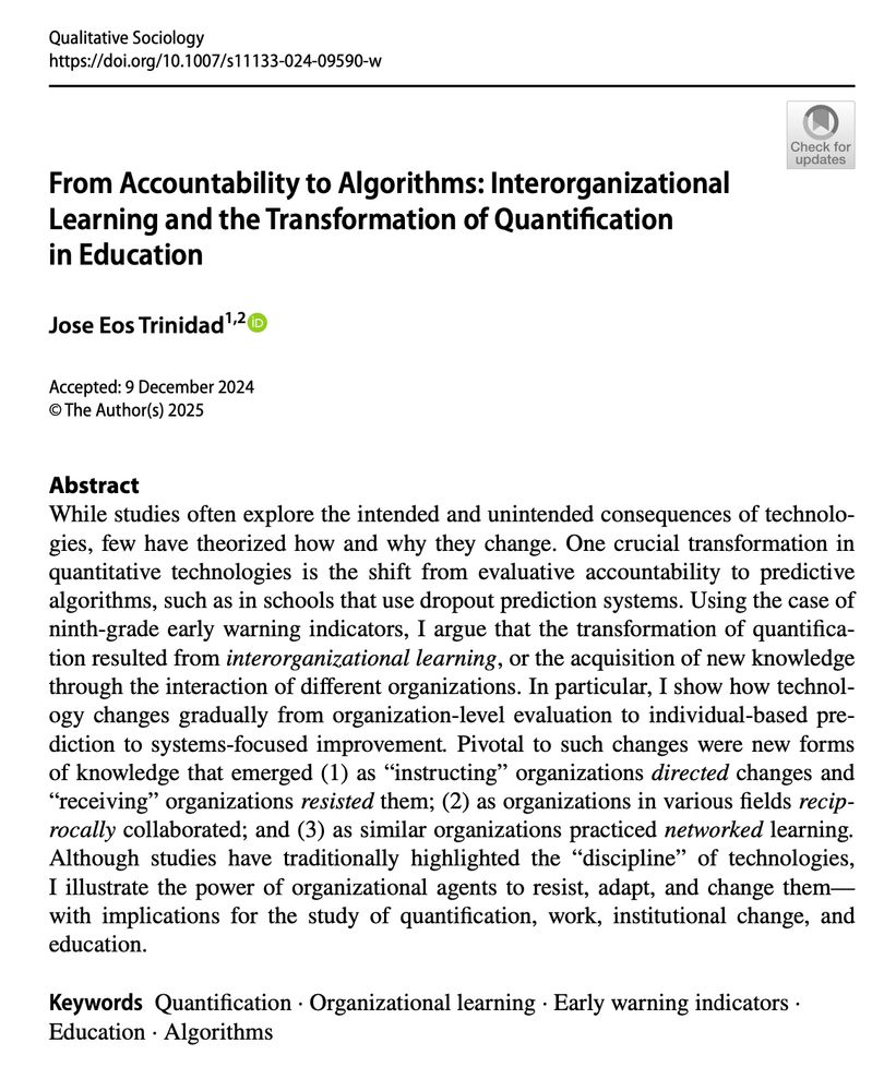 Screenshot of From Accountability to Algorithms
