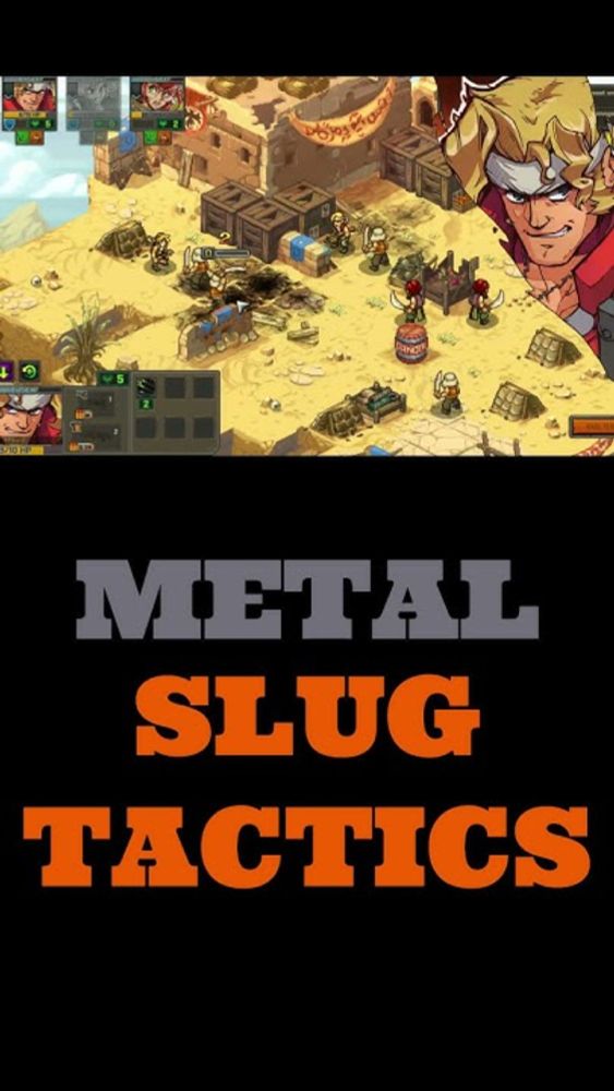 #MetalSlugTactics 🎮 #MetalSlug 👥🔫♟️ @Leikir-studio  @Dotemuofficial  @GameraGamesInc