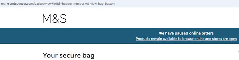 A new cleaner look to the same error message.