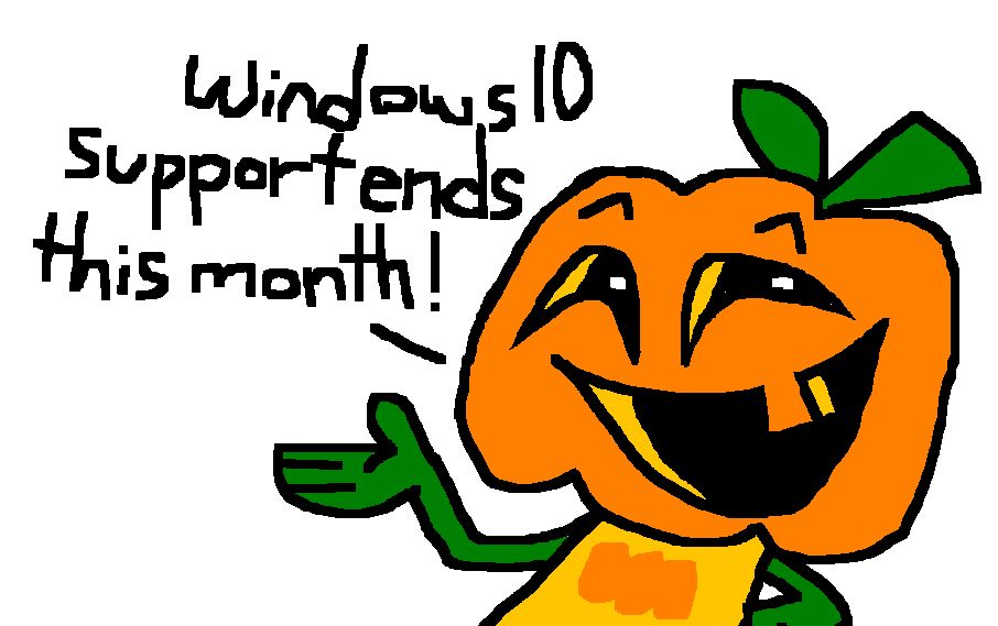 Windows 10 support ends this month!