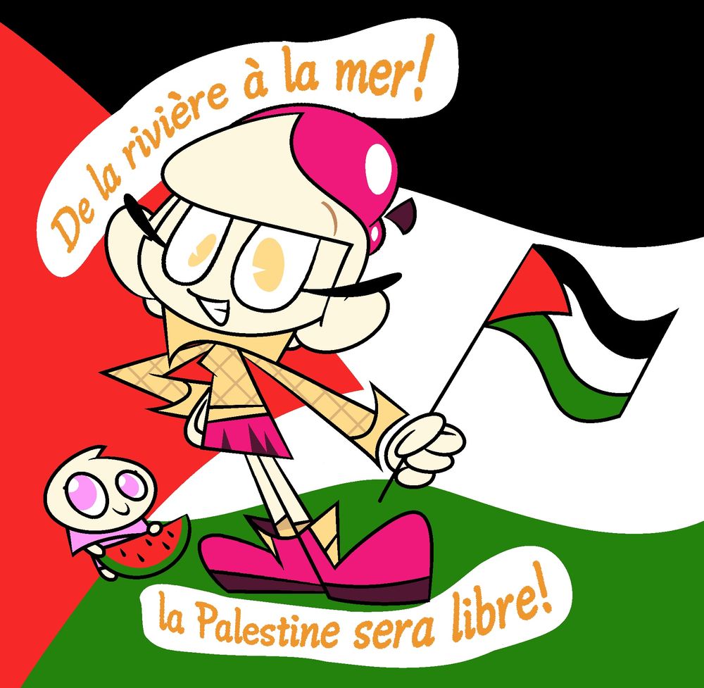 Merksia and Jampun support Palestine! Do you?