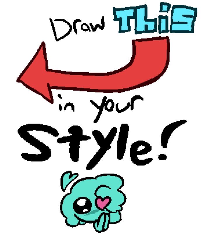 Draw her in your style!