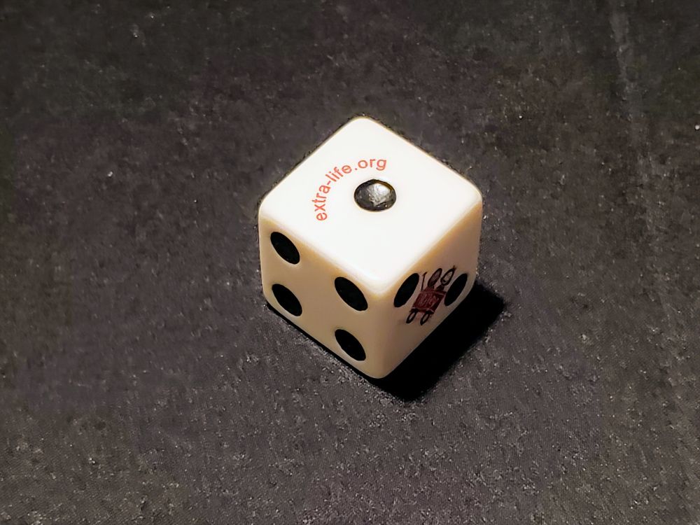 The Big 1d6 Die – the roll of destiny.