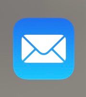 メールアプリのアイコン(通知ゼロ)