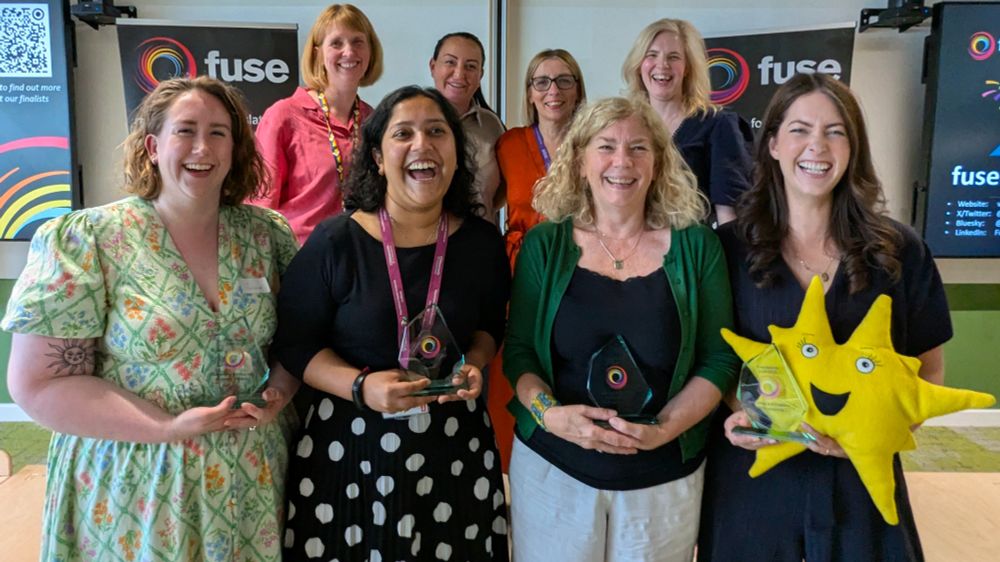 Photo of the Fuse Award winners 2025