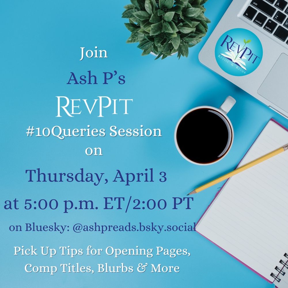 Ash P’s RevPit 10 queries session on Thursday April 3 at 5 pm ET 3 pm PT