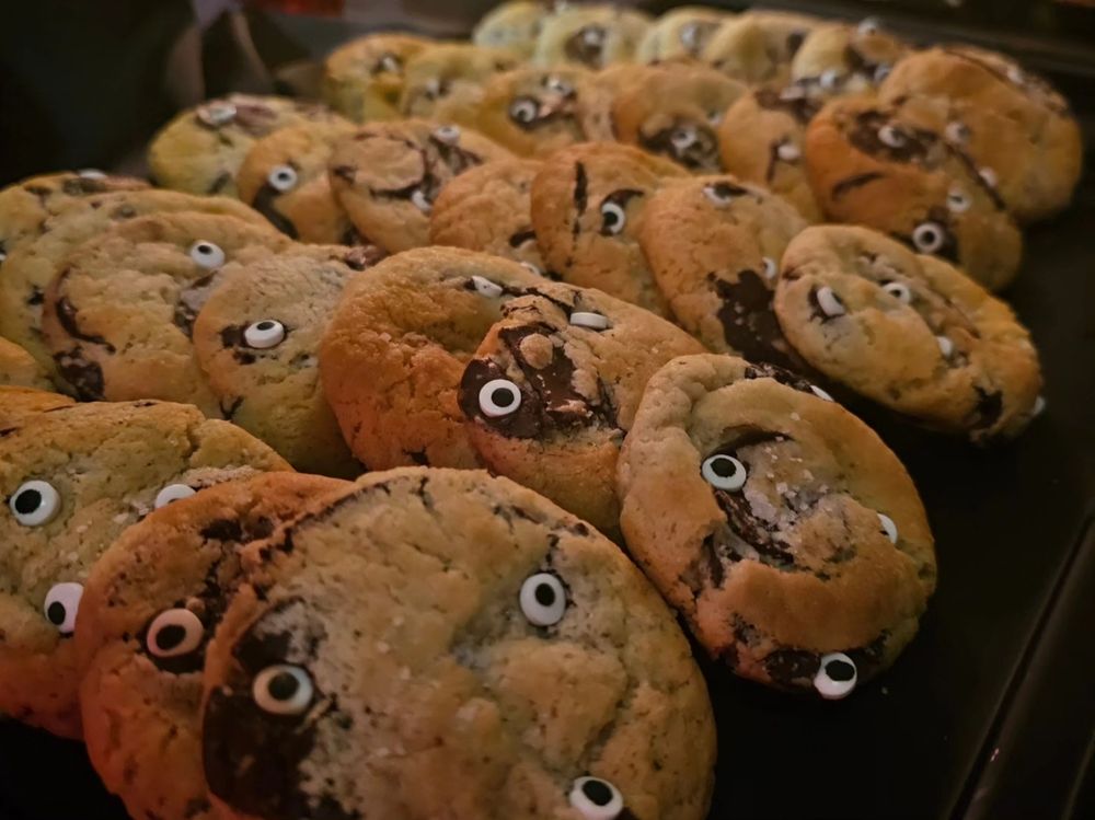 Cookies avec des yeux