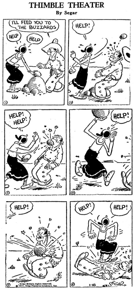 THIMBLE THEATER daily