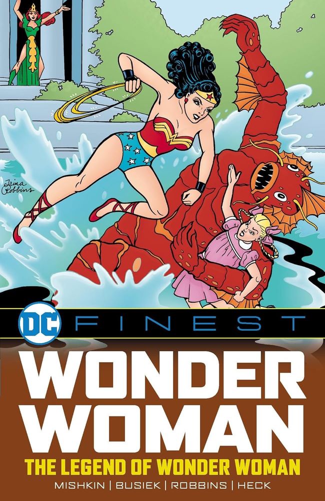 Cover to DC FINEST - WONDER WOMAN: THE LEGEND OF WONDER WOMAN