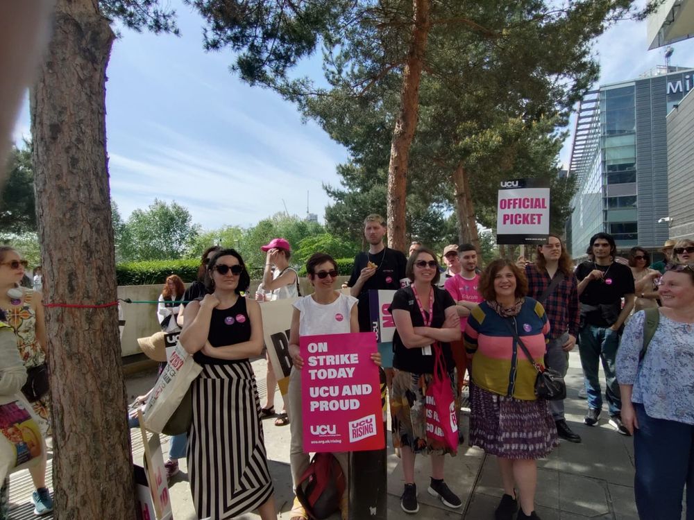 UCU members outside BCU