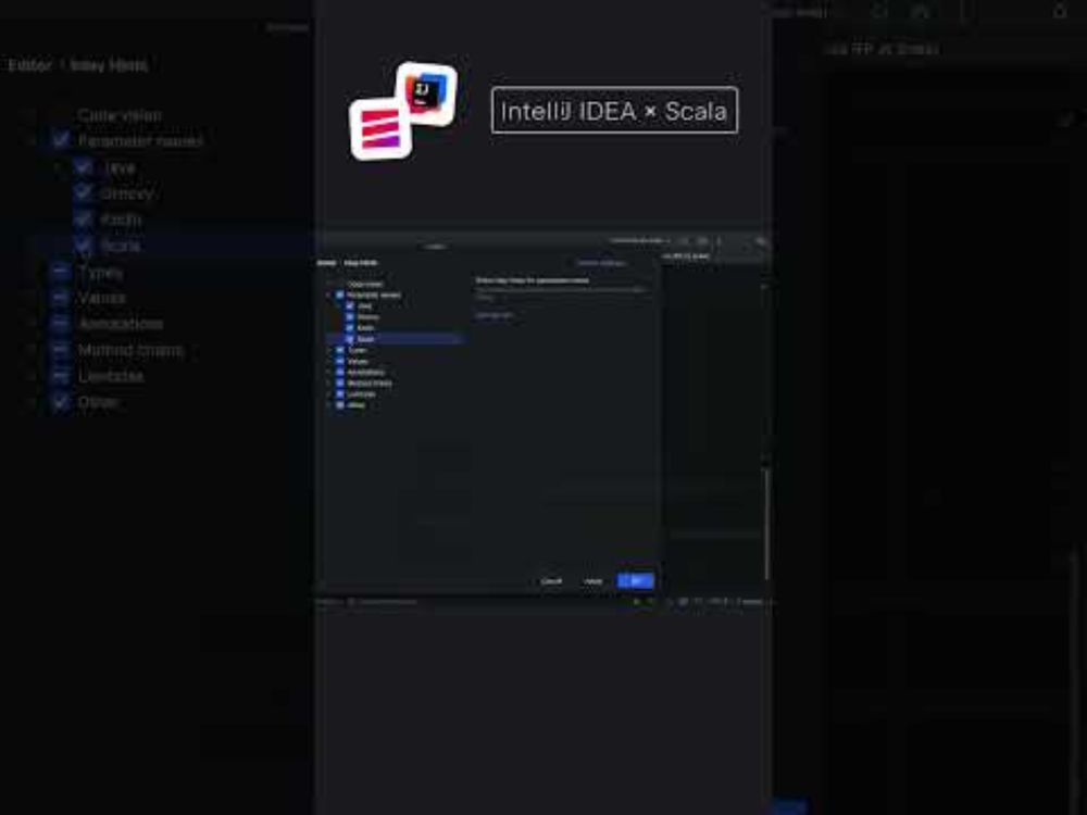 IntelliJ IDEA x Scala: Inlay Hints #1