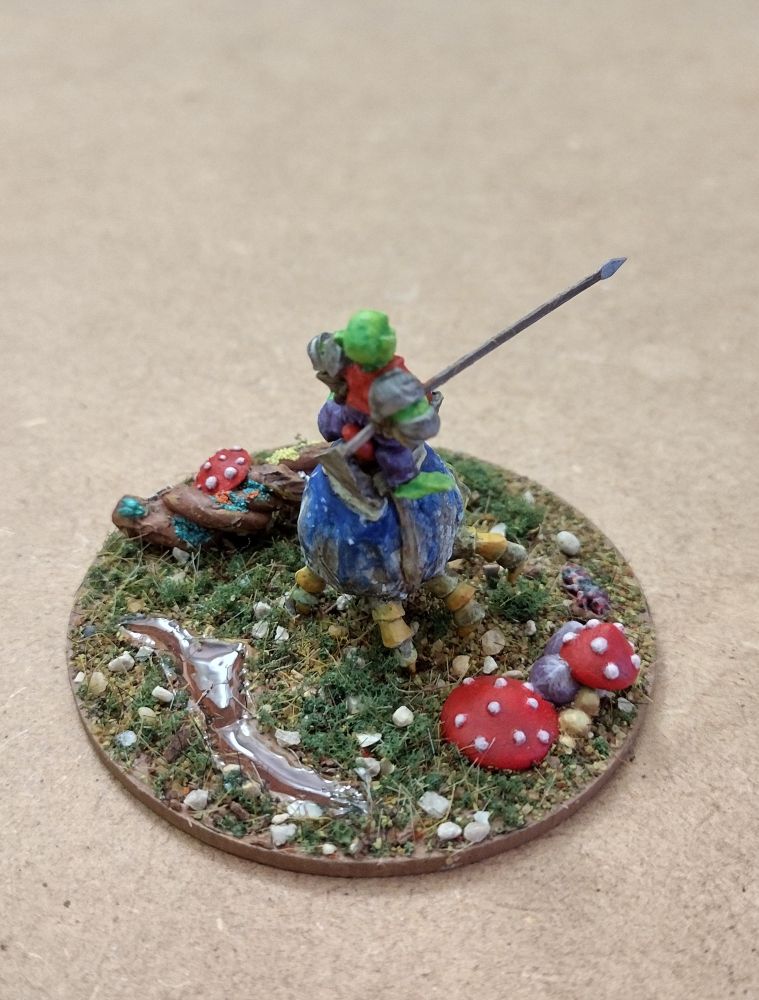 Goblin astride hellmite