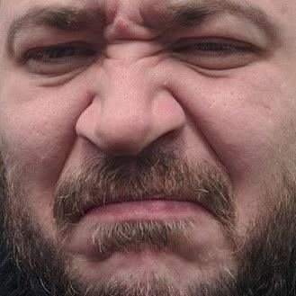 me, very grumpy