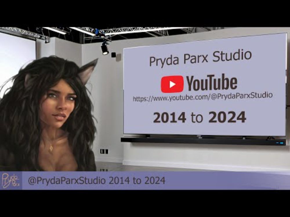 Pryda Parx Studio - 10 Year Showcase (2014 to 2024)