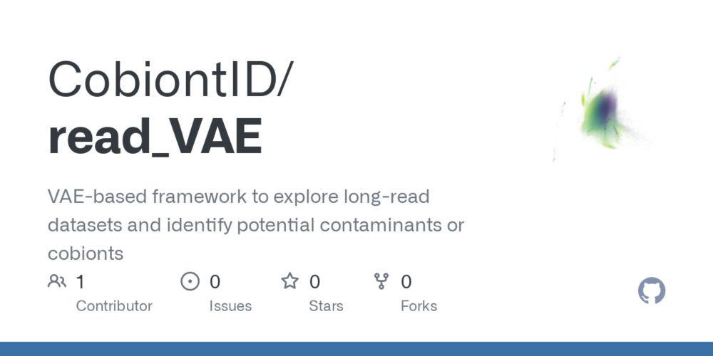 GitHub - CobiontID/read_VAE: VAE-based framework to explore long-read datasets and identify potential contaminants or cobionts