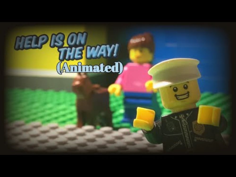 Help is on the Way! (Lego Book Animated)