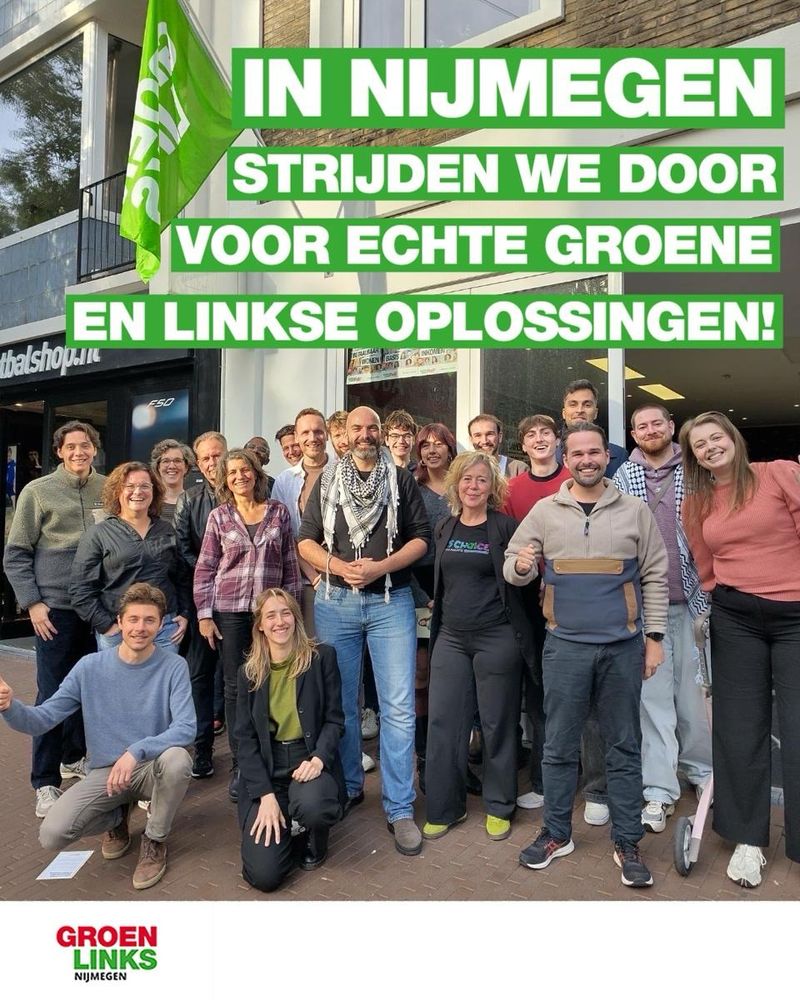 Groep Nijmeegse kandidaten voor gemeenteraadsverkiezingen 