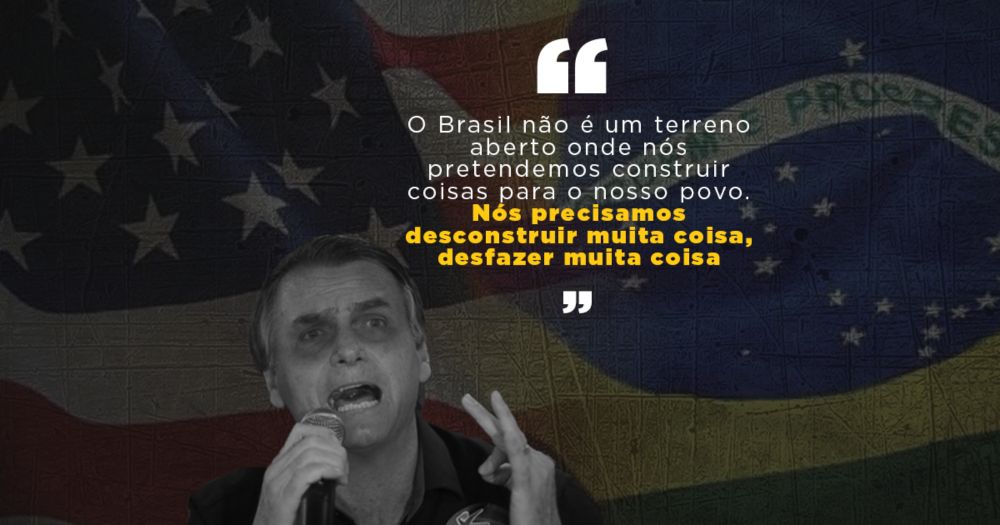 Bolsonaro inelegivel, levou um pé na bunda em 2022, quer voltar: E disse, 'Temos de desconstruir muita coisa’!