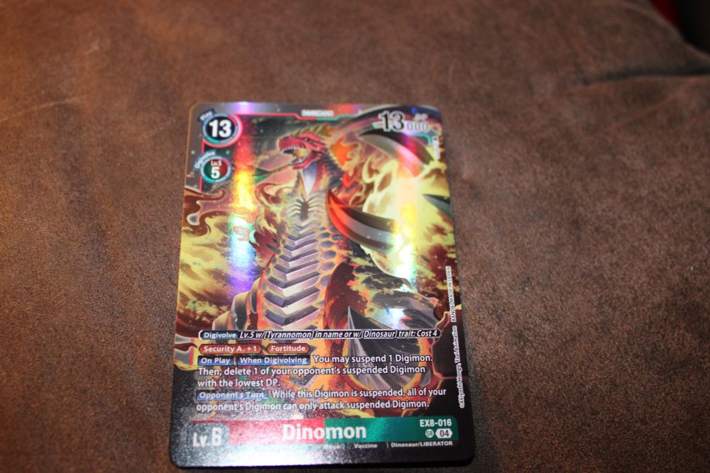 Regular Dinomon card!