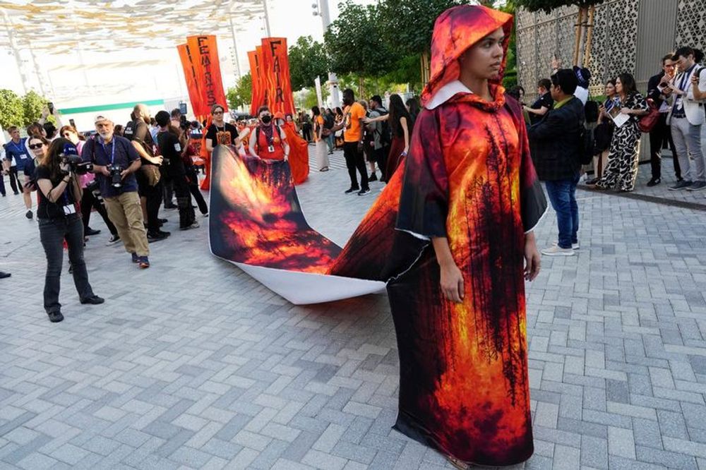 Climate activists outnumbered by fossil fuel execs at Cop28