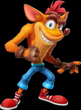 Artwork of Crash Bandicoot