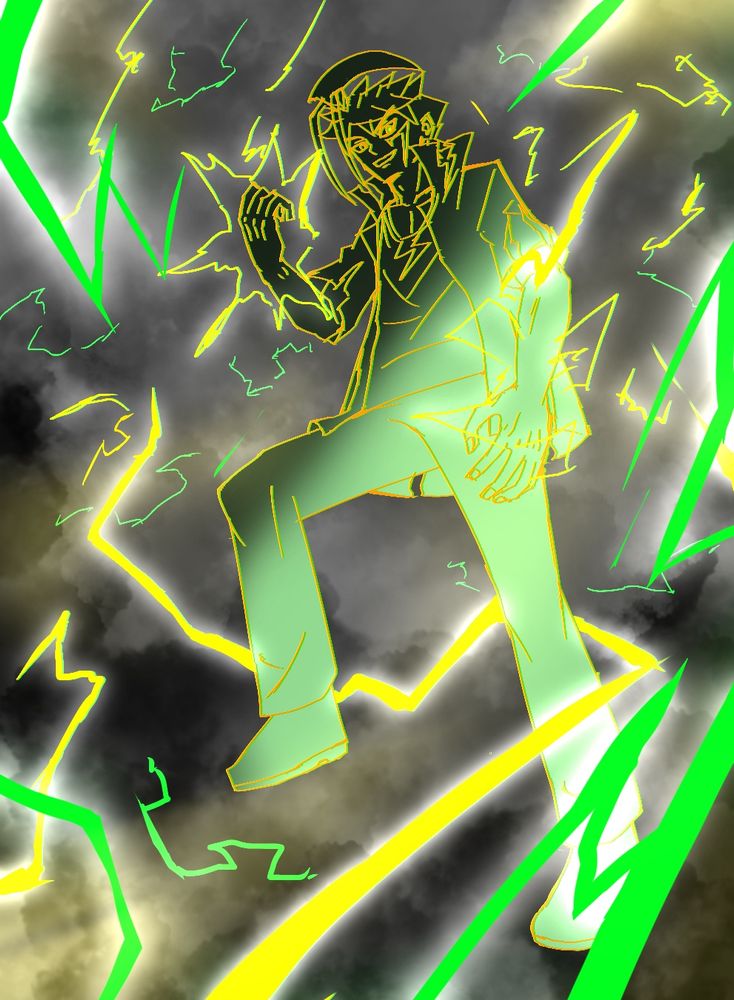 黄色と黄緑にオレンジ合うんだよね〜🟠