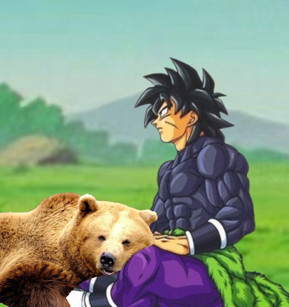 Taking care of Rei Ayanami’s American Brown Bear during her absence.