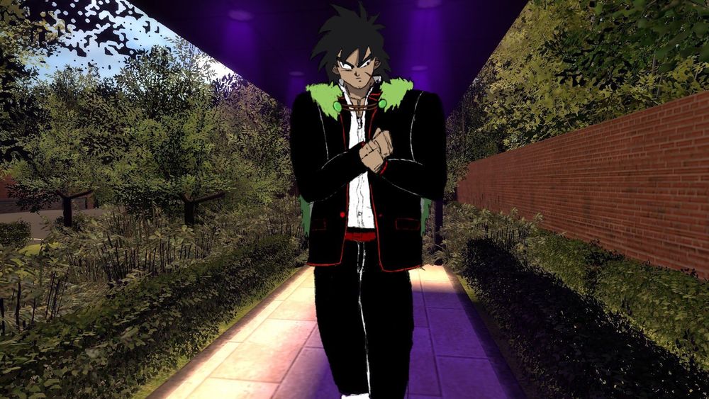 I showed up to prom looking all fly in a suit Ryūko Matoi made for me by hand for Christmas. . .