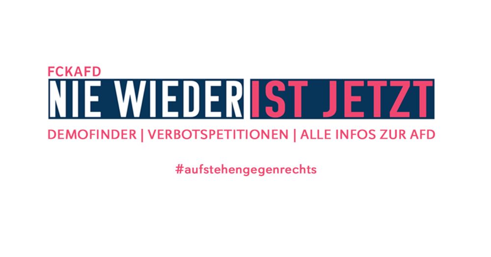 Demofinder | Petitionen gegen die AfD | alle Infos zur AfD