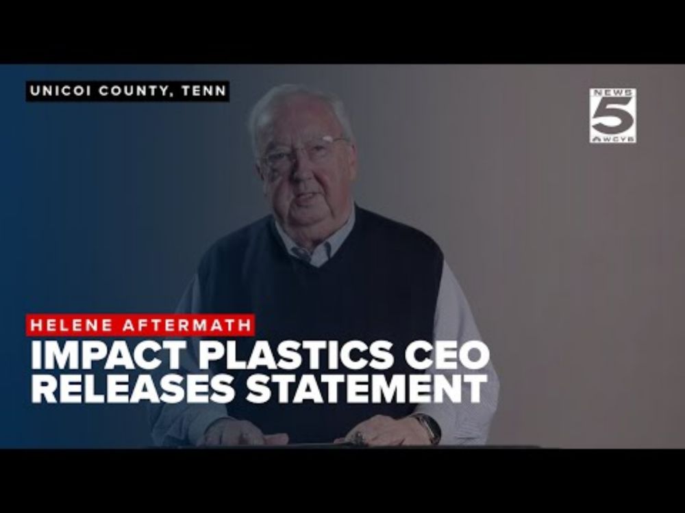 Impact Plastics CEO releases video statement