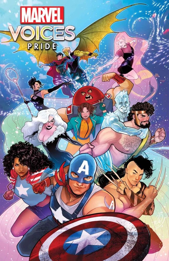 The cover to MARVEL UNITED: A PRIDE SPECIAL by Lucas Werneck 